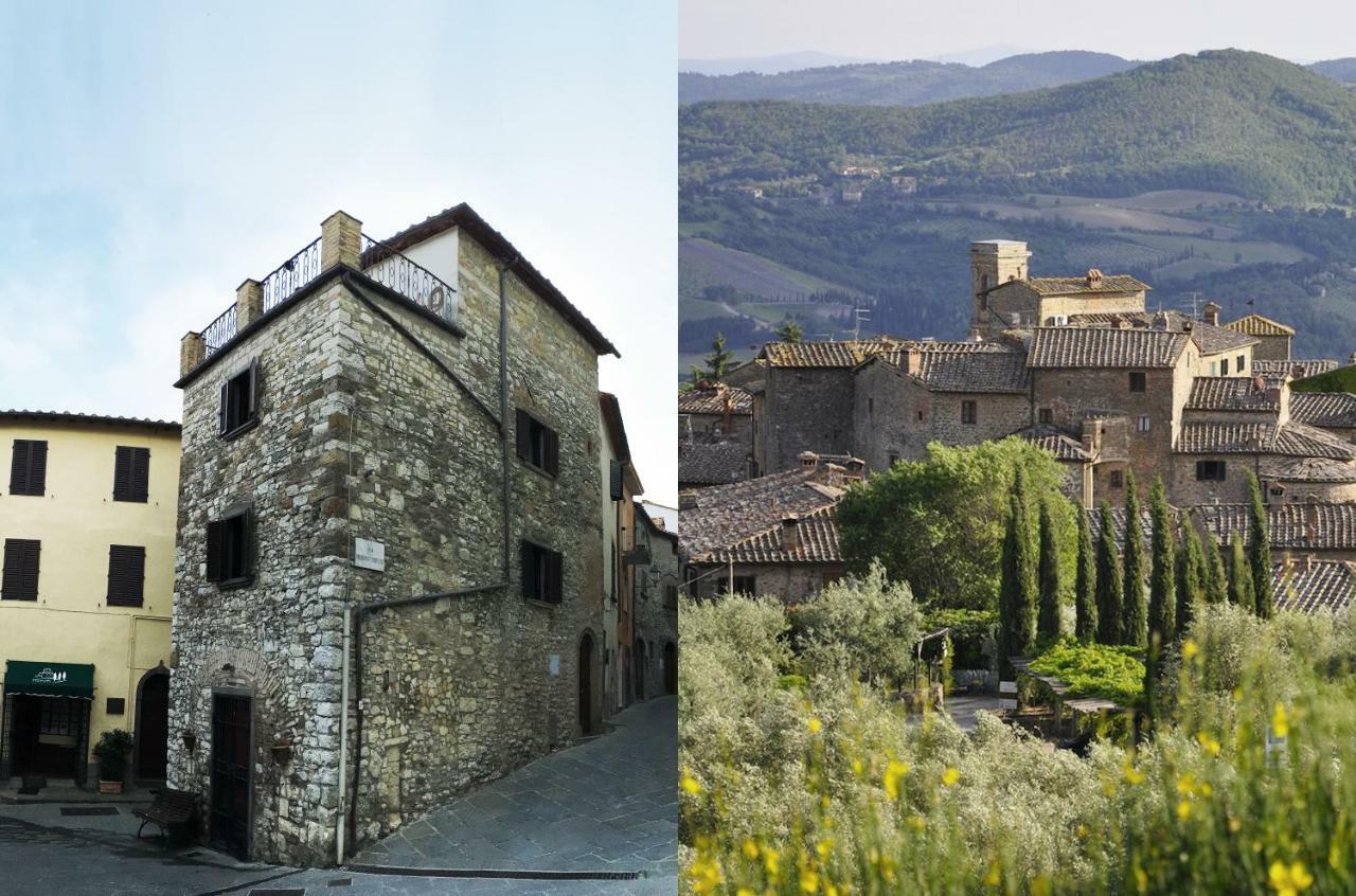 Art Rebus Tower In Tuscany Apartment Radda in Chianti Exterior photo